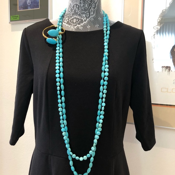 SOLD Turquoise necklace and Cuff. - Picture 3 of 8